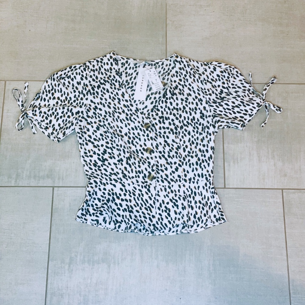 Women’s Top Shop Short Sleeve Blouse
